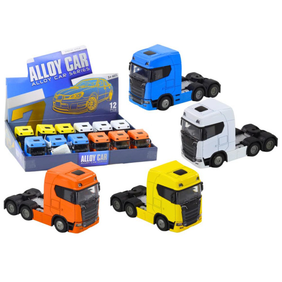 Ciężarówka Bez Naczepy 1:32  Odchylana Buda Metalowa Światła Dźwięki Napęd