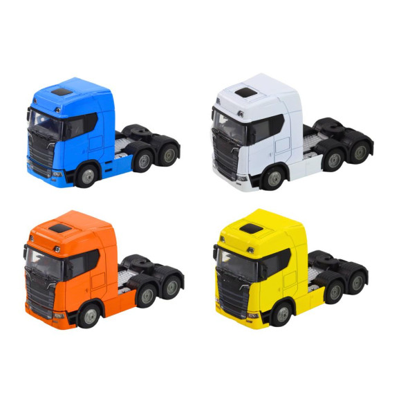 Ciężarówka Bez Naczepy 1:32  Odchylana Buda Metalowa Światła Dźwięki Napęd