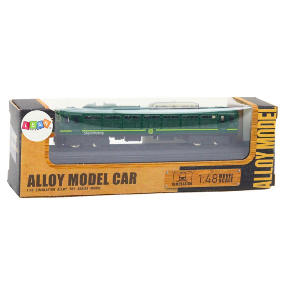 Model Kolekcjonerski Pociąg Wagon1:48 Metalowy Zielony Model Kolekcjonerski Pociąg Wagon1:48 Metalowy Zielony