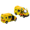 Ambulans Karetka 1:32 Otwierane Drzwi Światła Dźwięki Napęd Żółt
