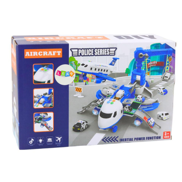 Samolot Interaktywny Do Rozłożenia Komisariat Policji 2w1 DIY