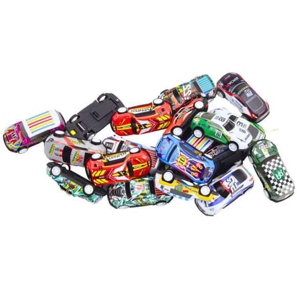 Zestaw Resoraków W Walizce 25szt Znaki Drogowe Samochody