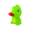 Dinozaur Gumowy Z Wysuwanym Językiem Zielony 8CM