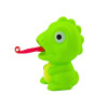 Dinozaur Gumowy Z Wysuwanym Językiem Zielony 8CM