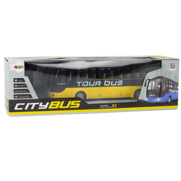 Autobus Zdalnie Sterowany Bus RC Niebieski Na Pilot Efekty Świetlne QL91910 Autobus Zdalnie Sterowany Bus RC Niebieski Na Pilot Efekty Świetlne QL91910