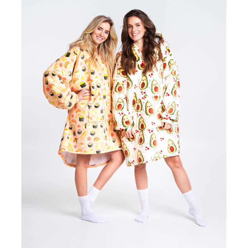 Bluza koc Oversize Sushi Cozy Noxxiez CH351					