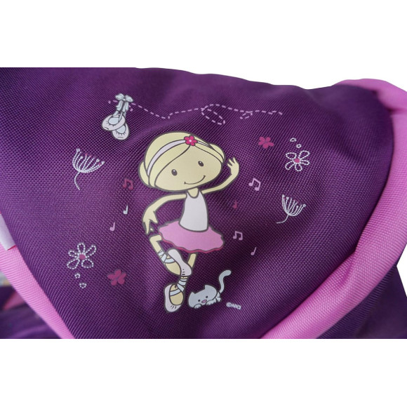 Wózek Ruby dla lalek Różowy z baletnicą Knorr Toys 80271 Wózek Ruby dla lalek Różowy z baletnicą Knorr Toys 80271