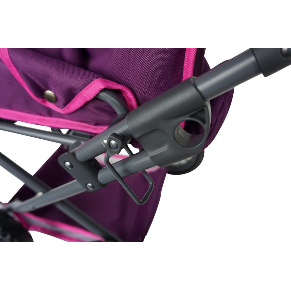 Wózek Ruby dla lalek Różowy z baletnicą Knorr Toys 80271 Wózek Ruby dla lalek Różowy z baletnicą Knorr Toys 80271