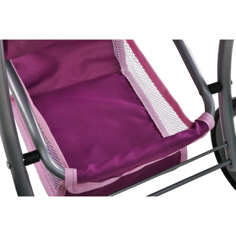 Różowa spacerówka dla lalek Jogger Lio Knorr Toys 16572					