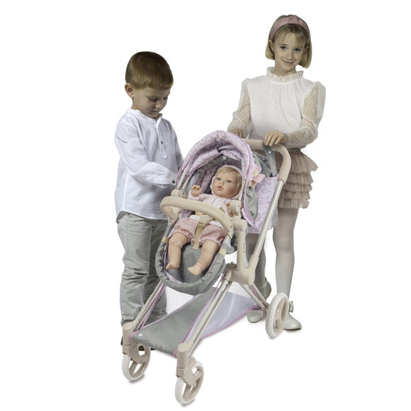 Wózek Provenza 3w1 dla lalek DeCuevas Toys 81745 Wózek Provenza 3w1 dla lalek DeCuevas Toys 81745