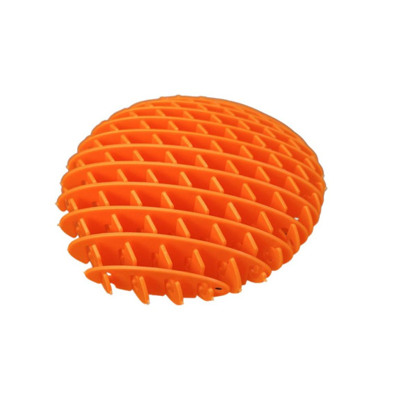 Zabawka Fidget Pomarańczowa Antystresowa Elastyczna Sensoryczna 10cm Zabawka Fidget Pomarańczowa Antystresowa Elastyczna Sensoryczna 10cm
