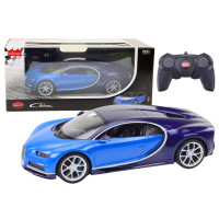 Samochód Zdalnie Sterowany RC 1:14 Bugatti Veyron Chiron Niebieski