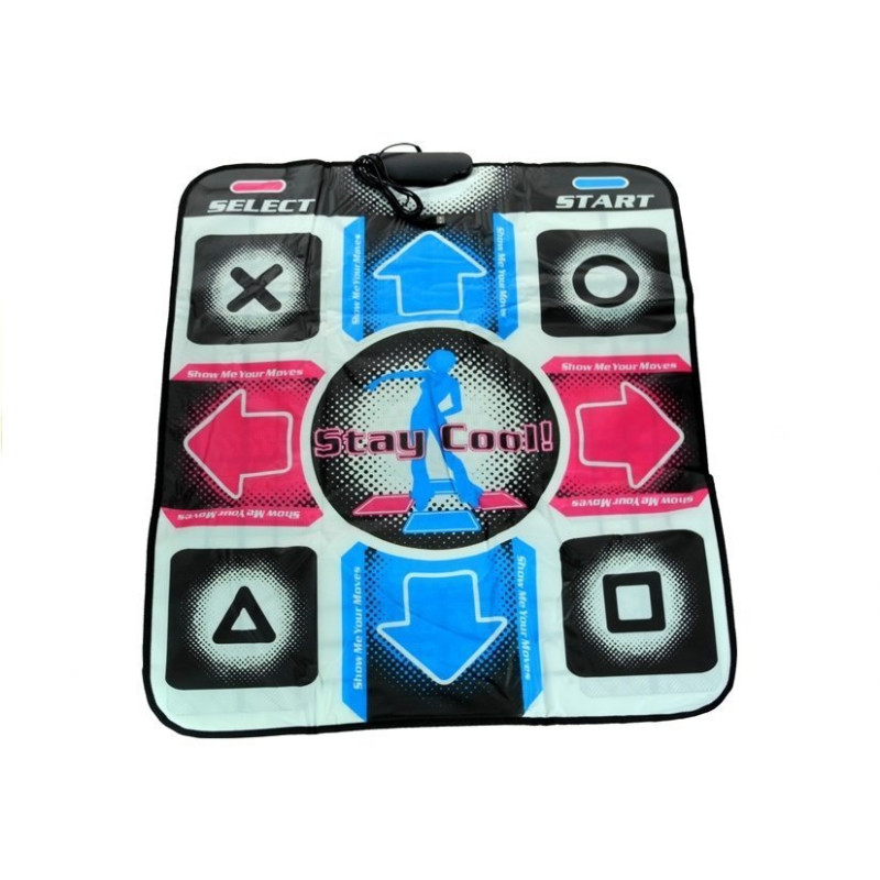 Mata Taneczna Do Tańczenia USB CD 80 cm x 90 cm