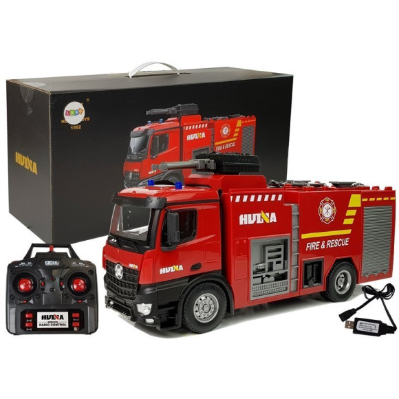 Straż Pożarna Zdalnie Sterowana 1:14 2.4GHz model 1562 Huina Straż Pożarna Zdalnie Sterowana 1:14 2.4GHz model 1562 Huina