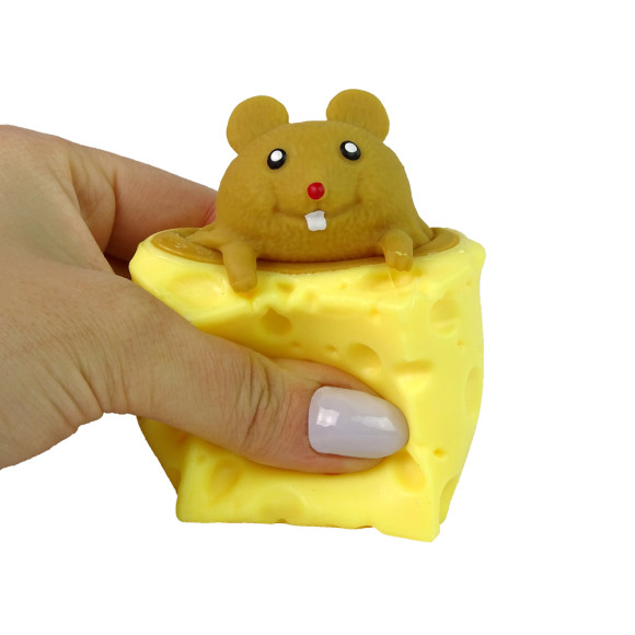 Mysz W Serze Gniotek Squishy Myszka Sensoryczna Pop It Mysz W Serze Gniotek Squishy Myszka Sensoryczna Pop It
