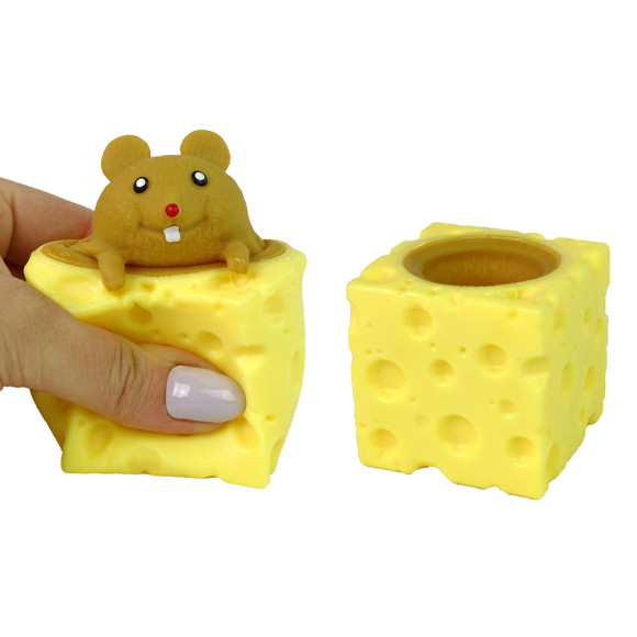 Mysz W Serze Gniotek Squishy Myszka Sensoryczna Pop It Mysz W Serze Gniotek Squishy Myszka Sensoryczna Pop It