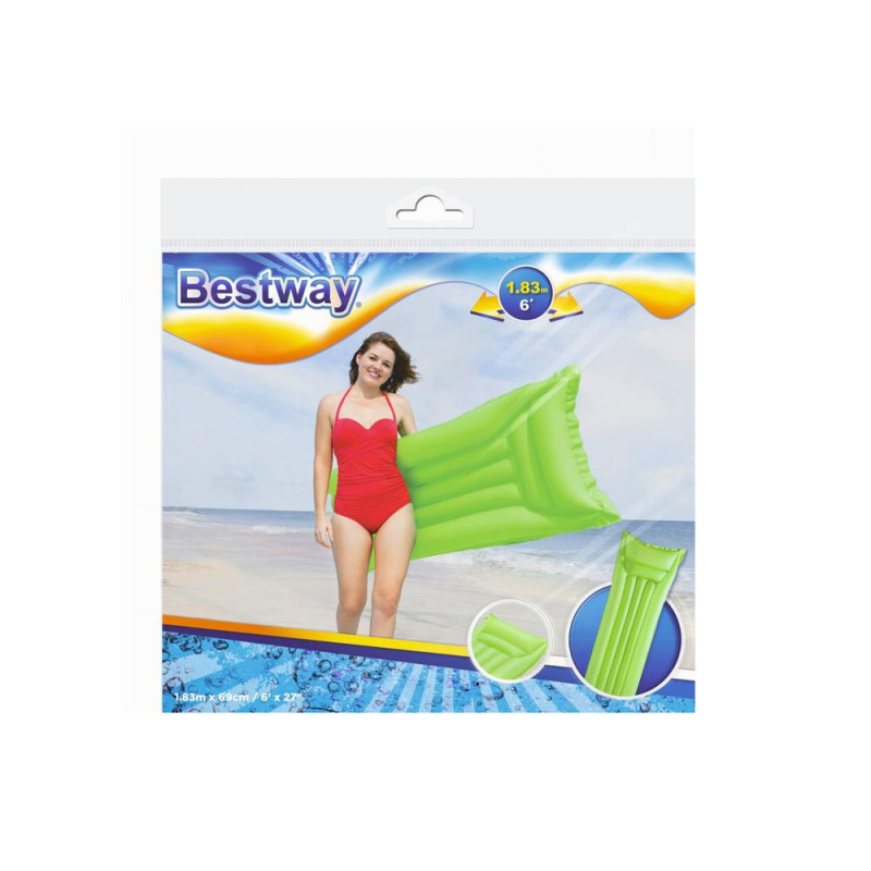 Dmuchany Materac Do Pływania Zielony 183 x 69 cm Bestway 44007