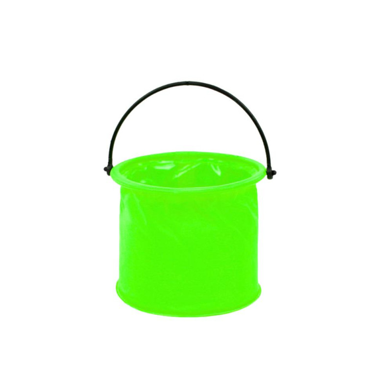 Wiaderko Składane Wielofunkcyjne PCV Do Wody Zielone