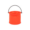 Wiaderko Składane Wielofunkcyjne PCV Do Wody Pomarańczowe