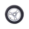 Plastikowe koło z gumową oponą (pompowane) PRO600 przednie