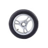 Plastikowe koło z gumową oponą (pompowane) PRO 700 przednie